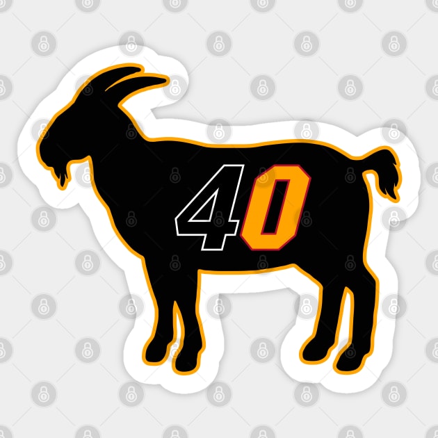 Udonis Haslem Miami Goat Qiangy Sticker by qiangdade